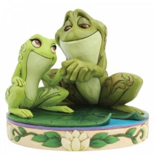 Amorous Amphibians - Tiana & Naveen as Frogs Figurine