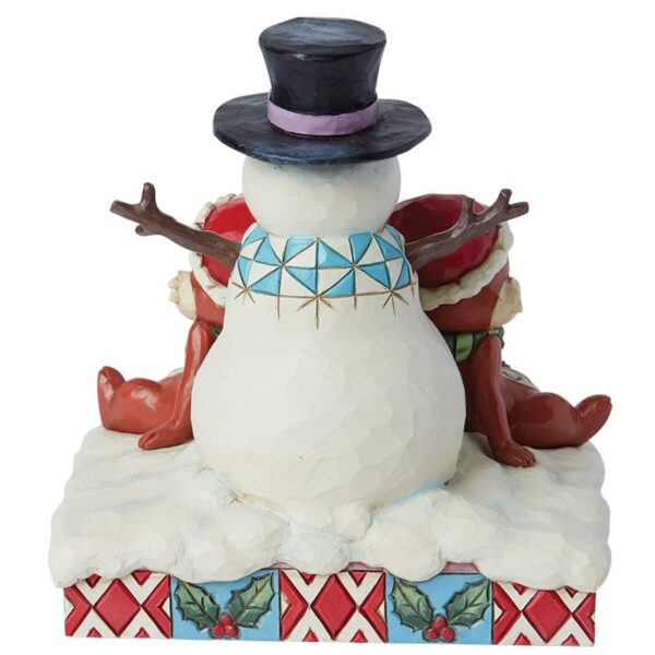 CHIP N DALE SNOWMAN FIGURINE COPY