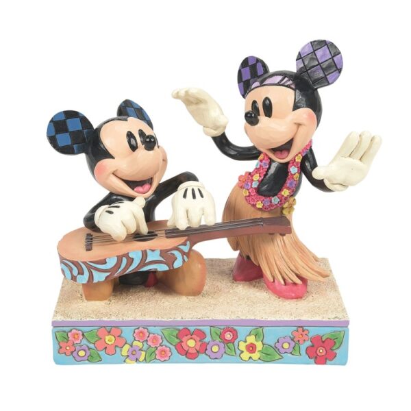 HAWAIIAN HOLIDAY (MICKEY & MINNIE HAWAII FIGURINE)