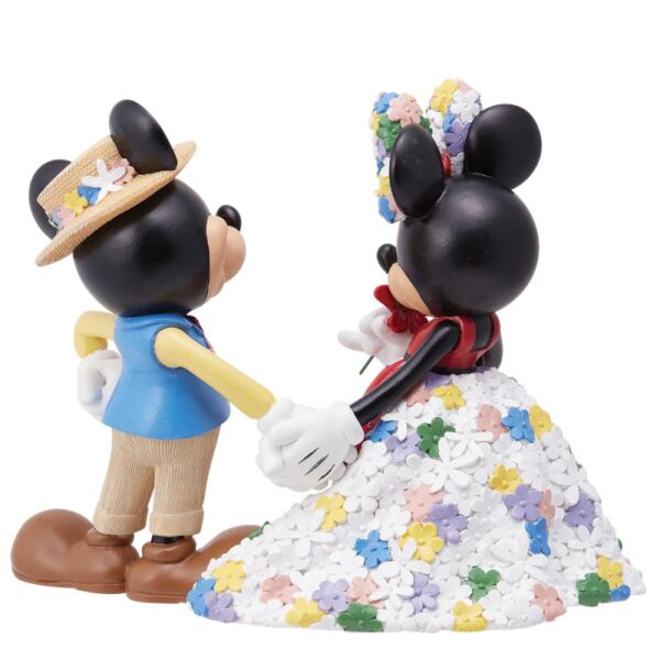MICKEY & MINNIE BOTANICAL FIGURINE