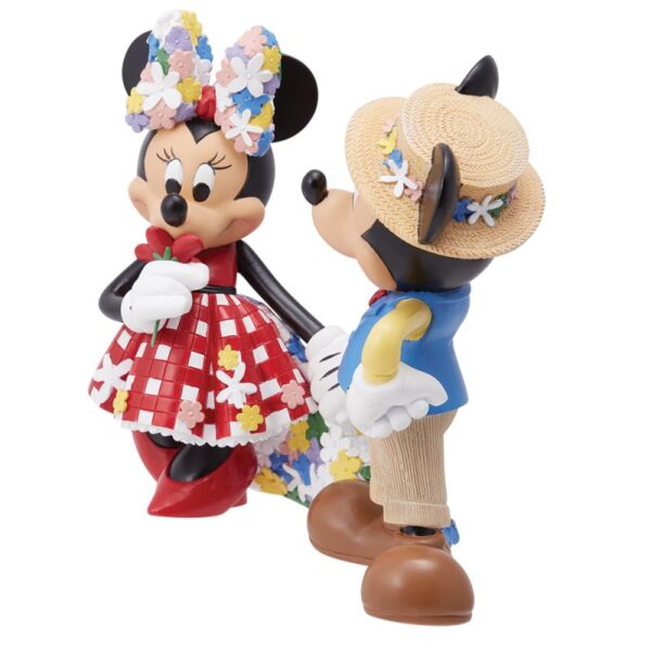 MICKEY & MINNIE BOTANICAL FIGURINE