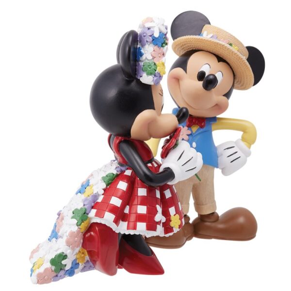 MICKEY & MINNIE BOTANICAL FIGURINE