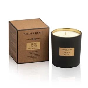 HEMP LEAVES SCENTED CANDLE 210 GR